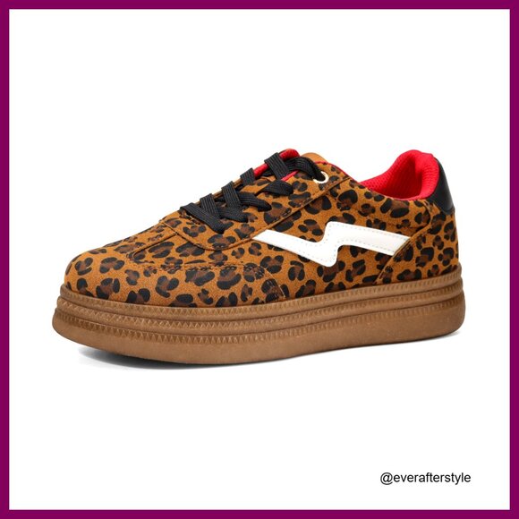 Shoes - Platform Fashion Sneakers Chunky Retro Casual Low Top Gum Sole Everyday Walking